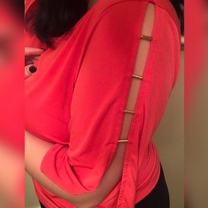 Coral Michael Kors Top